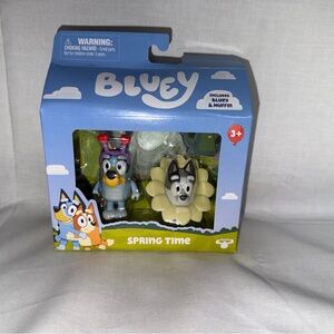 BLUEY 2-Pack Bluey & Muffin Spring Time Muffin with Flower Cone